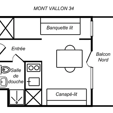 Mont Vallon Meribel